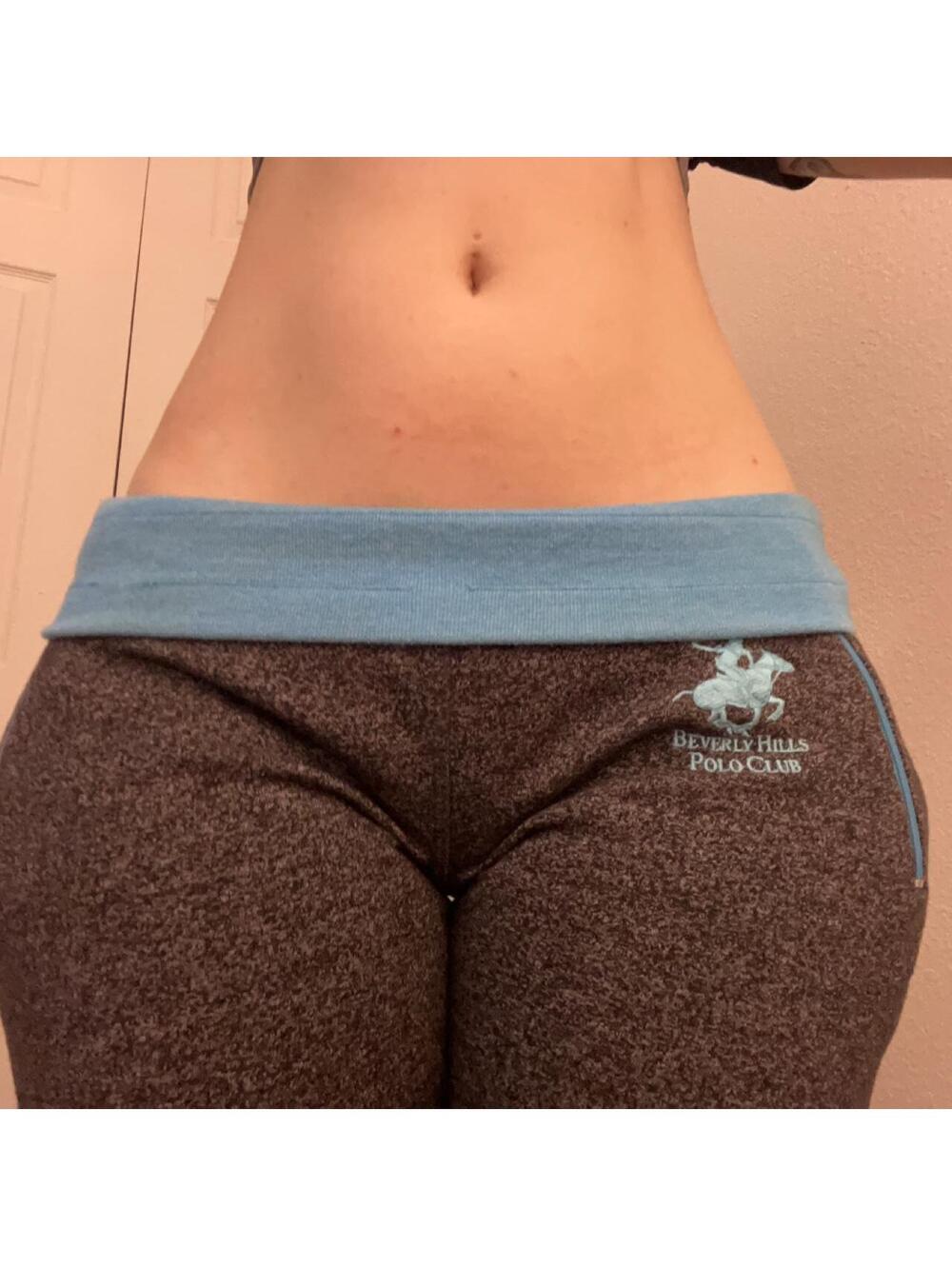 low rise capri sweatpants